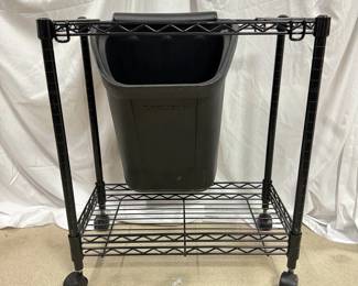 Carlisle Bin And Rolling Rack 