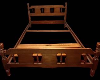 Wooden Four Poster Childs Bed