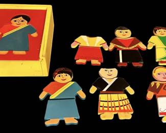 Wood Folk Art Puzzle