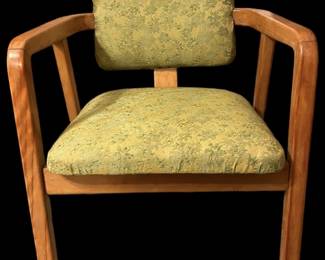 Upholstered Birch Armchair