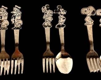 Disney Stainless Spoons Forks