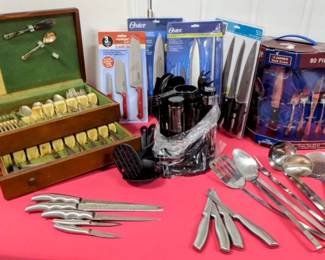 Silver Plate - there are two sets.