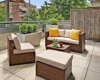 Some of the pieces you will find in the shelves and racks for sale. Not everything pictured in the way of accessories is still there.