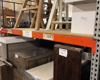 Furniture for sale - piled up on shelves everywhere for sale! We cannot answer pricing questions as usual. 
 So sorry!