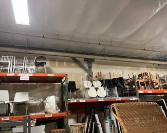 Furniture for sale - piled up on shelves everywhere for sale! We cannot answer pricing questions as usual. 
 So sorry!