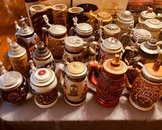 German Beer Steins