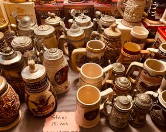 German Beer Steins