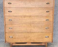 Mid Century Modern MCM Tall Chest Alfred Cox Style
