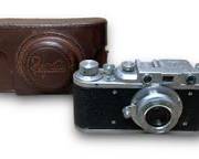 Rare Zorki USSR Film Camera Model: Zorki-1 w/ A f3.5/50mm Lens (Soviet Leica copy)
