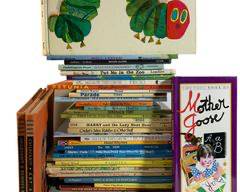 Assorted Childrens Books - The Very Hungry Caterpillar, Mother Goose, Paddington, Dr. Seuss, Winnie The Pooh, Big Golden Animal ABC And More
