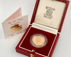 Gold UK 1987 Sovereign Proof 7.98g of .9167 Gold !ARARITYS GIGANTIC GOLD COIN SALE COMING LATER THIS DECEMBER!
