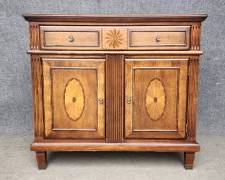 Lovely Inlaid Chest One Drawer two door cabinet

