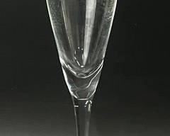 Fine Tiffany & Co. Crystal Champagne Classic Flute Glass
