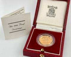 Gold UK 1984 Sovereign Proof 7.98g of .9167 Gold !ARARITYS GIGANTIC GOLD COIN SALE COMING LATER THIS DECEMBER!
