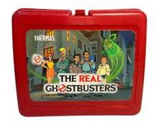 Vintage 1980s The Real Ghostbusters Thermos Lunch Box
