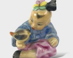 Fine Herend Hungary Asian Porcelain Figure
