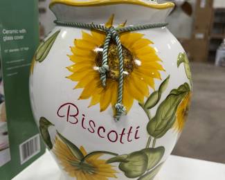 Biscotti jar