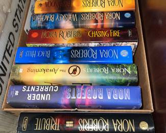 Nora Roberts hard back novels