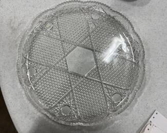 Glass platter