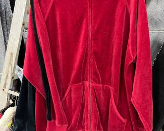 Velour Zip up jacket