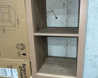 Better Homes and Garden 2 cube organizer.  4 new in box. 2 assembled. ( $40 each retail) our price $20 each