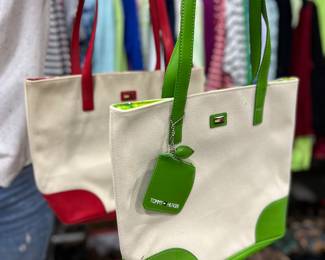 Two Tommy Hilfiger Totes 