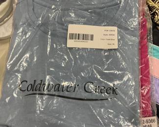 A dozen different colors - new in package tops size xl by Coldwater Creek