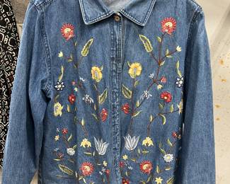 Embroidered Denim Jacket