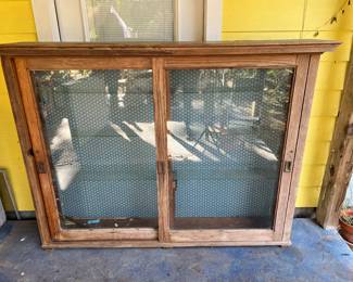 Neat Antique Display Cabinet