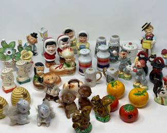 Fun Vintage Salt & Pepper Shakers