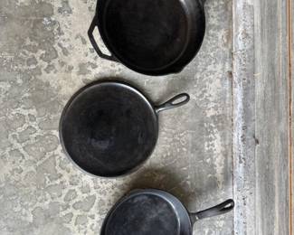 Cast Iron Pans