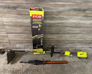 Ryobi Weed Eater & Hedge Trimmer