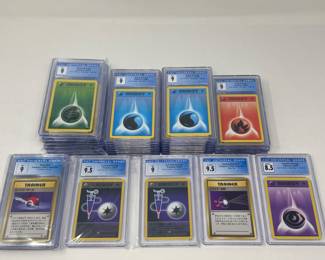 PSA Graded Pokemon Cards- Energy & Trainer