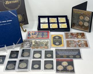 Coins- Susan B Anthony, Peace Silver Dollar