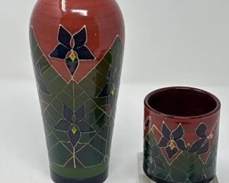 Sally Tuffin for Dennis Chinaworks- Vase & Mug