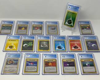 PSA Graded Pokemon Cards- Trainer & Energy