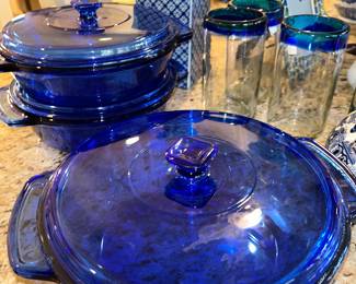 Blue Anchor ovenware 