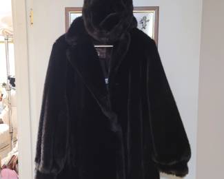 Italian Mink Coat & Hat
