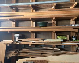 All types of really expensive wood.