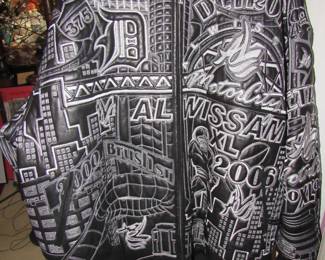 Huge Assortment of Detroit's Al-Wissam Leather Coats