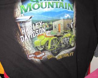 Dozens of Authentic Harley Davidson Shirts