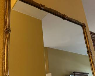 Gold Framed Mirror