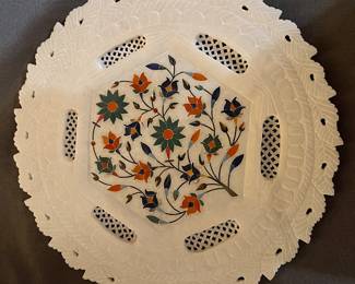 Made in India Inlaid Plate