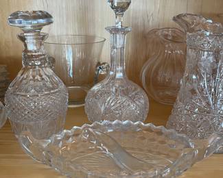 Crystal, Cut Glass, Mikasa, Waterford