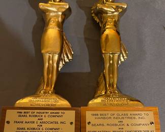 Vintage Sears, Roebuck & Co Trophies