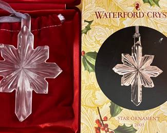Waterford Ornament