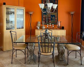 Dining Table, Skovby Danish Maple Hutch, Skovby Danish Maple Buffet/Bar