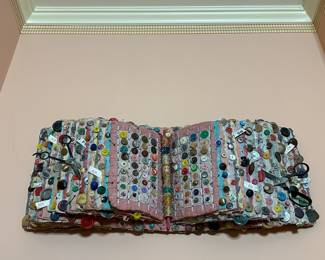 Sewing Book by Colleen Barry-Wilson, (American, b. 1951) Wall Relief