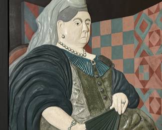 Queen No. 2 by Richard Rudich (American, born 1945) Relief