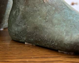 Legs by Ella Tulin (1931-2006) Bronze Sculpture 